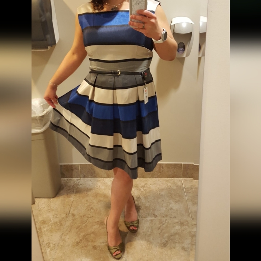 Striped Danny and Nicole dress